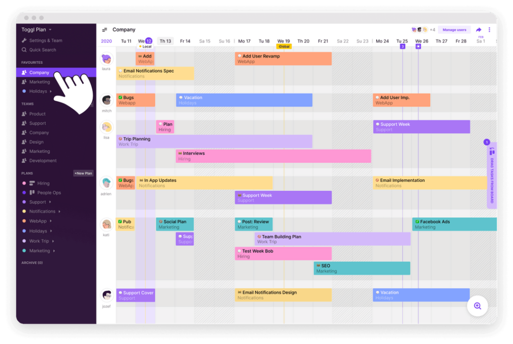office timeline plus for mac